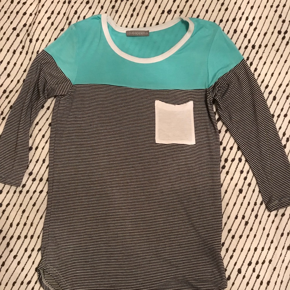 3/4 sleeve blouse